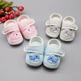 thumbnail image 6 of Cartoon Pattern Shoes for Baby Boy Girls Casual Cotton Whale Print Shoe Toddler Striped Soft Sole Shoes First Walkers Gray 12-18M, 6 of 6