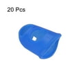 thumbnail image 3 of Uxcell Finger Tips Anti Slip Fingertip Protector, 20 Pack 25mm Silicone Finger Guard, Dark Blue, 3 of 6