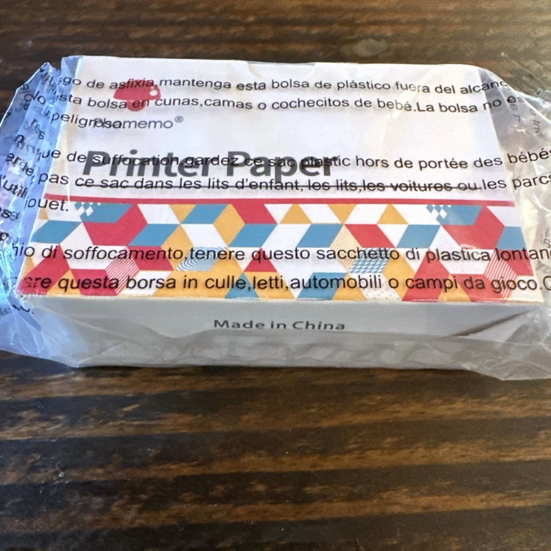 BUTTERFLY- 3 Rolls Thermal Paper Sticker Self-Adhesive 30Mm Phomemo White For M02