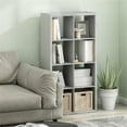 thumbnail image 4 of Pemberly Row Open Back Decorative Cube Storage Organizer in 8-Cube Light Gray, 4 of 6