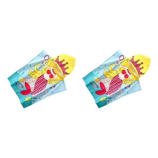 Bewildely Toalla de baño, capucha de baño, toallita para niños, suministros de baño funcionales, equipo de natación, toallas de playa Type2 NO2