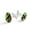 Color 4, variant on Men's Classic Stainless Steel, Green Camouflage Skull Pattern Cufflinks Business Wedding Shirts, Silver