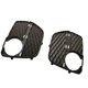 thumbnail image 2 of Un par de rejillas de malla cerradas para luces antiniebla del parachoques delantero BMW X6 E71 2012-2014., 2 of 2