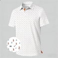 thumbnail image 2 of Boys Polo Shirts Collared Full Print Button Front Tops Short Sleeve Comfort Fit Play And Everyday Wear Casual Boys Shirts, 2 of 3
