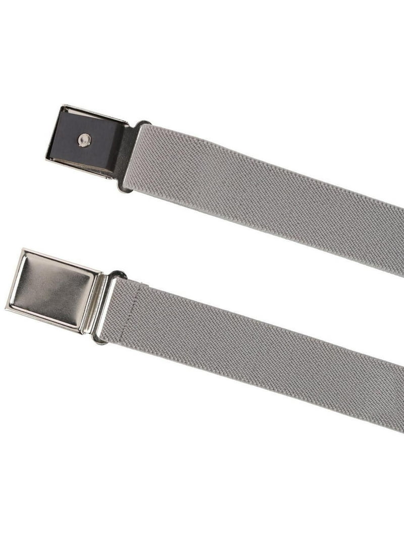 CTM Kids' Adjustable Elastic Belt with Magnetic Buckle
