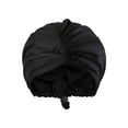 thumbnail image 1 of 1PC Adjustable Silk Satin Hair Bonnet Double Layer for Sleeping Satin Imitation Silk Defend Hair Comfortable, 1 of 5