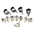 thumbnail image 1 of 12Pcs Adjustable Finger Thumb Pick Rings Set Metal First Finger Picks Thumb Picks for Guitar, 1 of 8