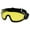 Yellow, variant on Global Vision Eyewear Flare Anti-Fog Goggles with Storage Pouch, Yellow Tint Lens