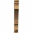 thumbnail image 2 of Ekena Millwork 4"W x 32"D x 32"H Balboa Traditional Rough Sawn Bracket, Western Red Cedar, 2 of 13