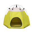 thumbnail image 4 of Casa para gatos Yinane tienda para mascotas Nido desmontable Amarillo, 4 of 8