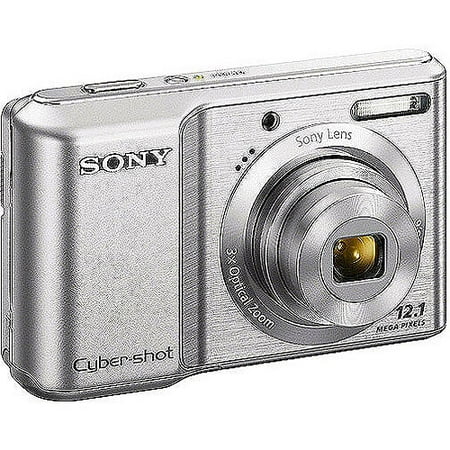 Sony DSC-S2100 12.1MP Digital Camera with 3x Optical Zoom with Digital Steady Shot Image Stabilization and 3.0 inch LCD (Silver)