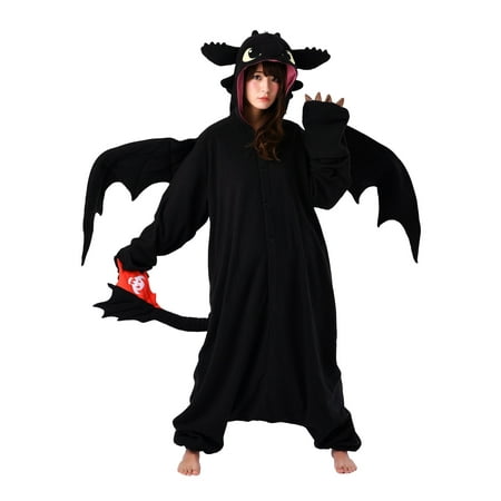 How to Train Your Dragon Toothless Kigurumi for Adults