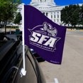 thumbnail image 2 of Rico Industries College Stephen F. Austin Lumberjacks Alternate Double Sided Car Flag - 16" x 19" - Strong Pole that Hooks Onto Car/Truck/Automobile, 2 of 8