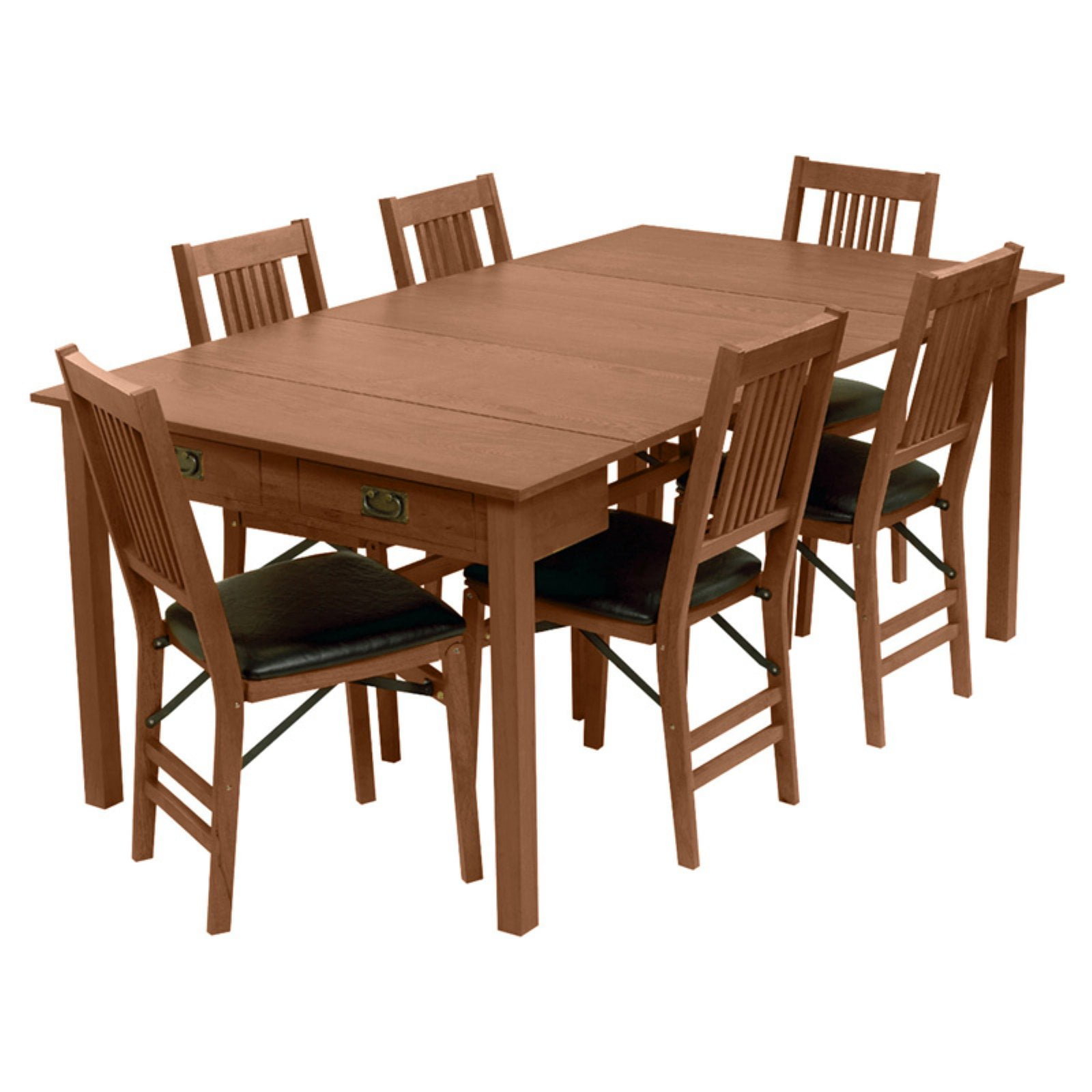 Stakmore Mission Style Expanding Dining Table Walmart