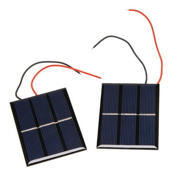 2 pcs 1.5V 400mA 80x60mm Micro-Mini Power Solar Cells For Panels - DIY Projects Toys Battery Charger