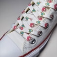 thumbnail image 3 of Sanrio-cordones de Hello Kitty Melody para zapatos planos, 120/150cm, dibujos animados de Anime, accesorios para zapatos deportivos, Graffiti, 3 of 4