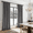 Dark Gray, variant on SMILETIME Velvet Curtains with Dual Rod Pockets Thermal Insulated Drapes for Bedroom & Living Room, Energy Saving, Set of 2