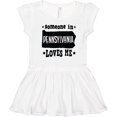 thumbnail image 3 of Inktastic Someone in Pennsylvania Loves Me Girls Toddler Dress, 3 of 5