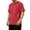 hgg433-Red, variant on Yaoyar Men's Heavy Weight Crew Neck T-Shirt Mens Premium Cotton Tee - Pre Shrunk