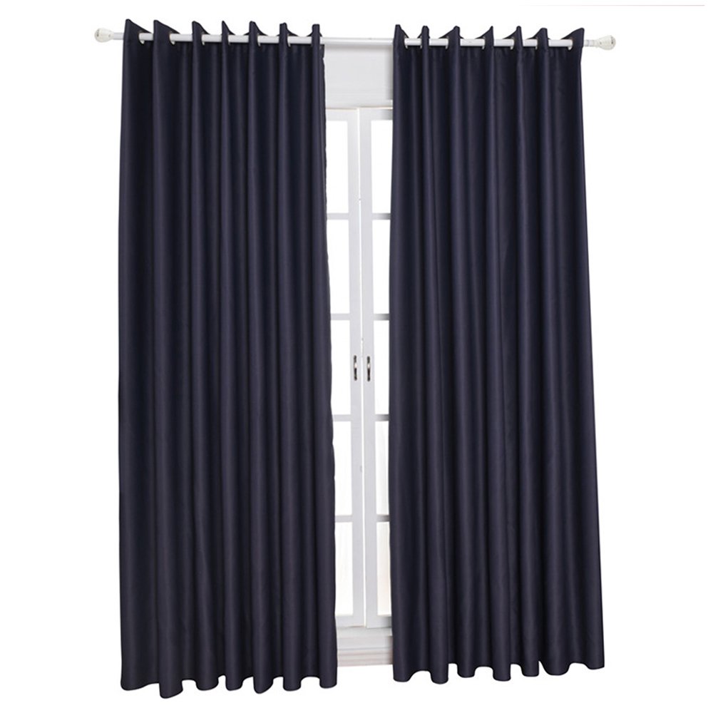 Blackout Curtains Thermal Insulating Room Darkening Curtains For