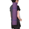 thumbnail image 2 of 2.05×24.01 Inch Portable Double-Layer Two-Color Yoga Mat Thickened Exercise Mat Non-Slip Fitness Mat with Strap and Storage Bag, 2 of 8