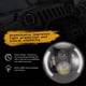thumbnail image 5 of 7 Inch LED Headlight Round 200W Angle Eyes DRL For 1PCS, 5 of 5