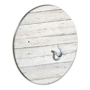 Slick Woody's Country Living Rustic Wood Hook Ring Game in White