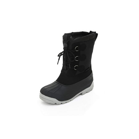 Womens Short Winter Boots Booties - Lace-Up Closure Comfortable Weatherproof Snow