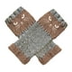 thumbnail image 4 of Guantes sin dedos de manga larga para muñecas, mitones de punto para invierno, calentadores de muñecas de punto Caqui, 4 of 9