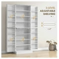 thumbnail image 5 of 65" Kitchen Pantry Cabinet, White - 4 Door Storage with Adjustable Shelves, 5 of 9