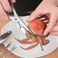 thumbnail image 4 of 6 Pcs Stainless Seafood Tool Sets Seafood Opener Tool Kit, Crustacean Set With Storage Box, 2 Pcs Lobster Crackers, 4 of 5