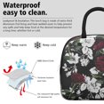 thumbnail image 3 of Womens Pioneer Flower Floral Print Pattern Lunch Box for Work,Insulated Lunch Bag for Women,Loncheras Para Mujer,Leakproof Adult Lunch Bag for Work,Beach,Travel,Picnic,Camping, 3 of 7