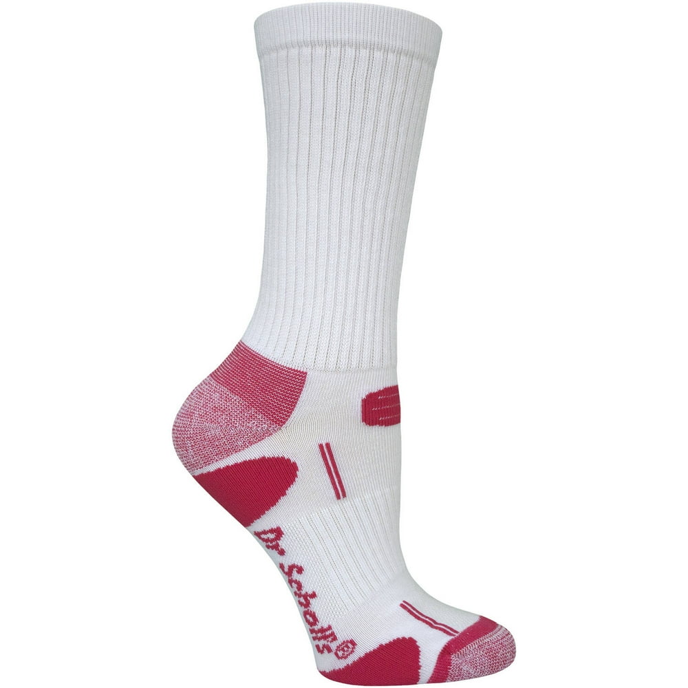 Dr. Scholl's Women's trizone crew socks 3 pack