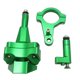 thumbnail image 4 of Soporte estabilizador de amortiguador de dirección de aluminio, soporte de amortiguación Buffer Tamaño Dirección Piezas de motocicleta Verde Sunnimix Soporte del amortiguador de dirección, 4 of 8