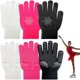 thumbnail image 1 of wonima44 Jiuguva 3 Pairs Ice Skating Gloves Figure Skating Accessories Gloves with Snowflake Rhinestone for Kid Girl, 1 of 1