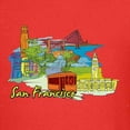 thumbnail image 3 of CafePress - San Francisco Travel Poster T Shirt - Dark T-Shirt Kids XS-XL, 3 of 4