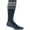 Denim, variant on Men's Sportster Graduated Compression Socks Large-Extra Large Denim