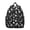 Astronaut and Moon, variant on Astronaut and Moon Black Pattern Backpack for School, Cute School Bag with Adjustable Shoulder Straps and Padded Back, 13.8"x11.4"x6"