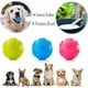 thumbnail image 3 of Pelotas de juguete para perros, pelotas de juguete con sonido, pelota de masticar de juguete para perros, pelota de limpieza de dientes molares para cachorros, para perros pequeños y medianos TUNC Sencillez, 3 of 5