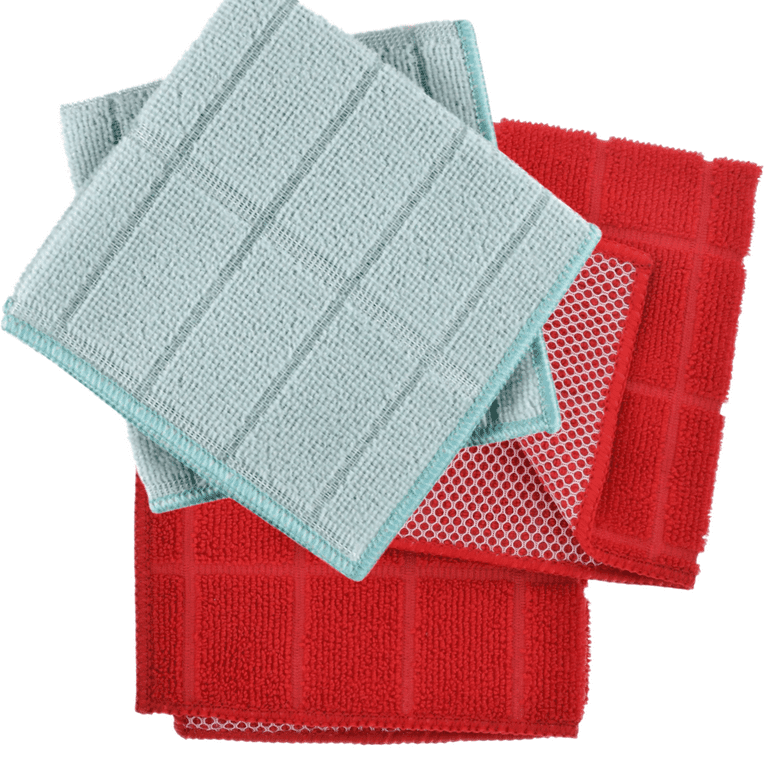 Kitchen Dish Towels,Pack of 9,Dish Cloths for Washing Dishes,Dish Rags for  Drying Dishes Kitchen Wash Clothes