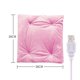 thumbnail image 5 of Almohadilla de calefacción eléctrica Almohadillas para silla Cojín de asiento cálido USB cómodo para el hogar del dormitorio Rosado Baoblaze Almohadilla térmica, 5 of 8