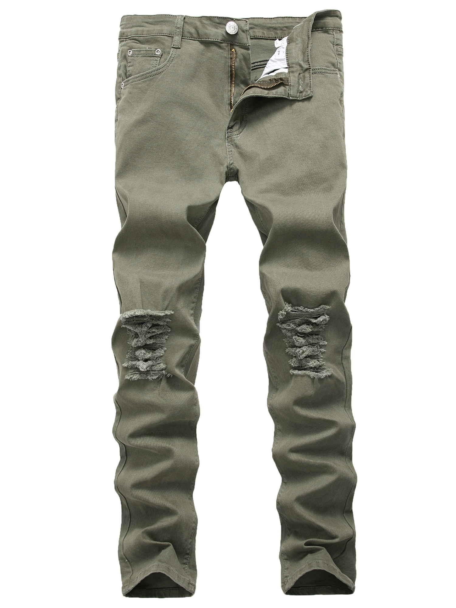 mens distressed camo pants