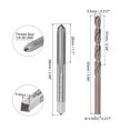 thumbnail image 2 of Unique Bargains 1/4-36 UNS 2B Straight Flute Thread Tap 5.5mm Drill Bit Set High Speed Steel, 2 of 6