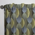 thumbnail image 3 of Designart 'Geometric Ornate Petals Grid' Modern & Contemporary Curtain Panel, 3 of 5