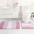 thumbnail image 6 of Exclusivo Mezcla Bathroom Rugs Mat 17x24, Extra Soft Non Slip Absorbent Water Microfiber Bath Rugs, Machine Washable Quick Dry Bath Mats for Bathroom Floor, Shower, Home Decor, Gradient Pink, 6 of 8