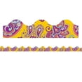 thumbnail image 2 of Eureka® Positively Paisley Yellow Paisley Deco Trim®, 37 Feet Per Pack, 6 Packs, 2 of 2