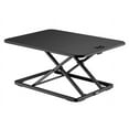 thumbnail image 1 of Monoprice Ultra-Slim Single Top Height Adjustable Compact Sit-Stand 26-Inch Desk Converter Riser, Compact Sit Stand Desktop Converter for Monitor or Laptop, Black, 1 of 2