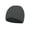 Heather Charcoal Gray, variant on Top Headwear Cuffless Beanie For Men Women, Unisex Short Beanies Skull Cap, Black