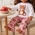 thumbnail image 6 of 18 Inch Doll Clothing Girl Doll Outfit Set with Small Animal Patterns Toy Gift 5 Styles, 6 of 6