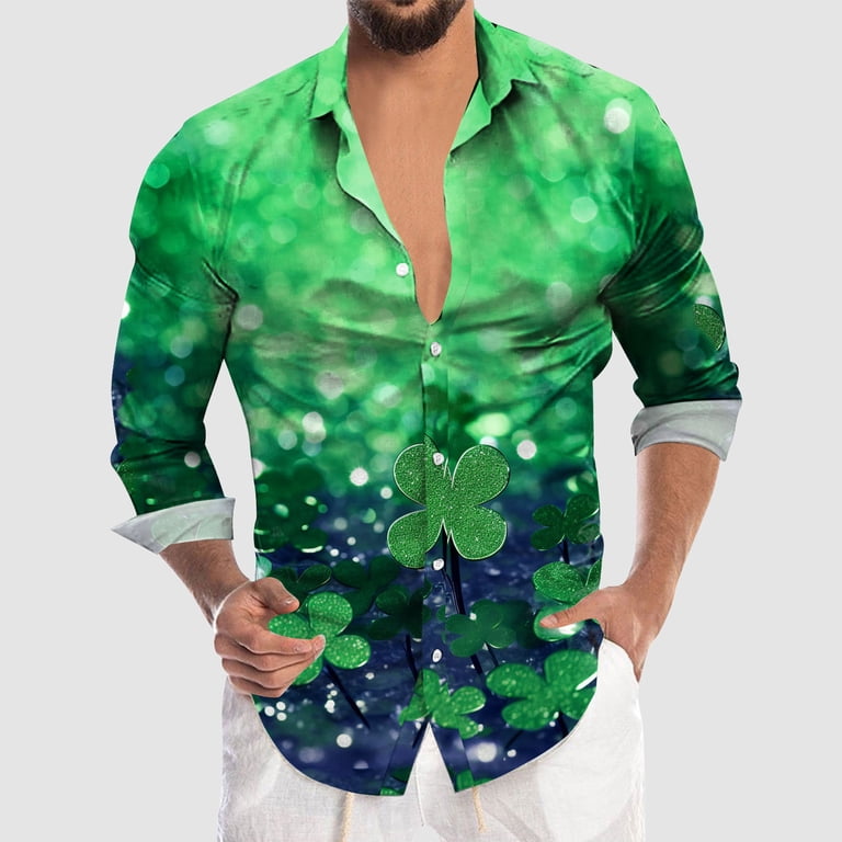 shamrock green dress shirt St Patrick's Day Shirt main image 1